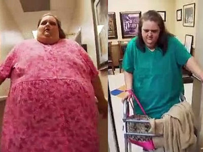 Abur cuburu kesince 1 yılda 120 kilo verdi