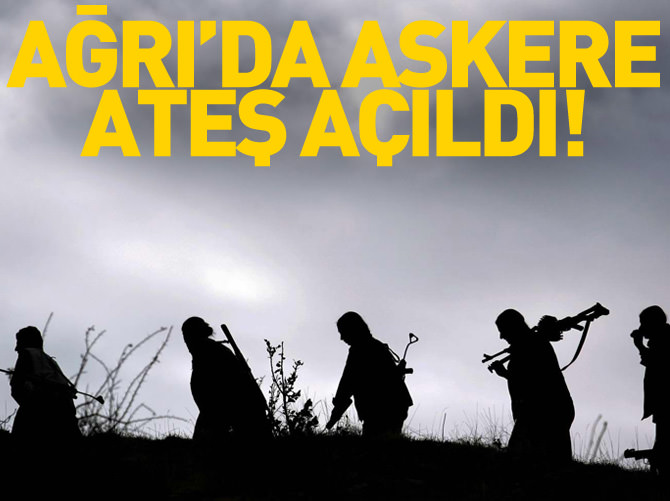 Ağrı'da güvenlik güçlerine ateş açıldı