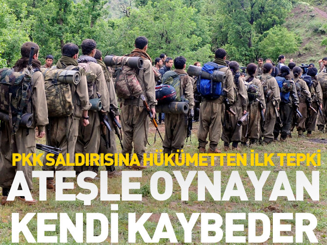 'Siyasal rekabete şiddet karıştırmak kabul edilemez'