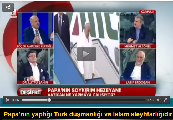 Türkler soykırım yaptı demek terbiyesizliğin daniskasıdır