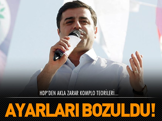 Terör HDP'nin ayarını bozdu