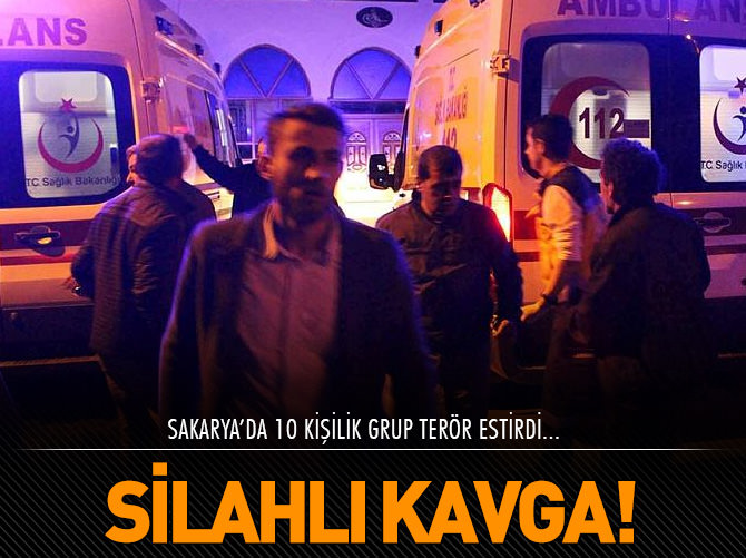 Sakarya'da silahlı kavga