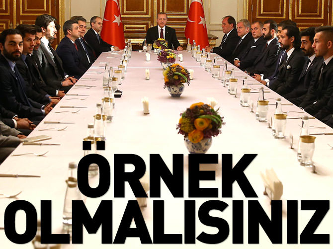 Erdoğan'dan fair-play çağrısı
