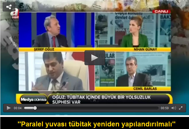 Şeref Oğuz: Paralel yuvası TÜBİTAK yeniden yapılandırılmalı