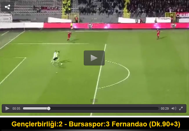 Bursaspor yarı finalde