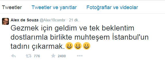 Alex, İstanbul’a geliş nedenini açıkladı