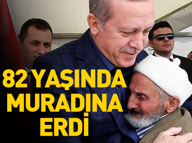 Kemalettin dede muradına erdi