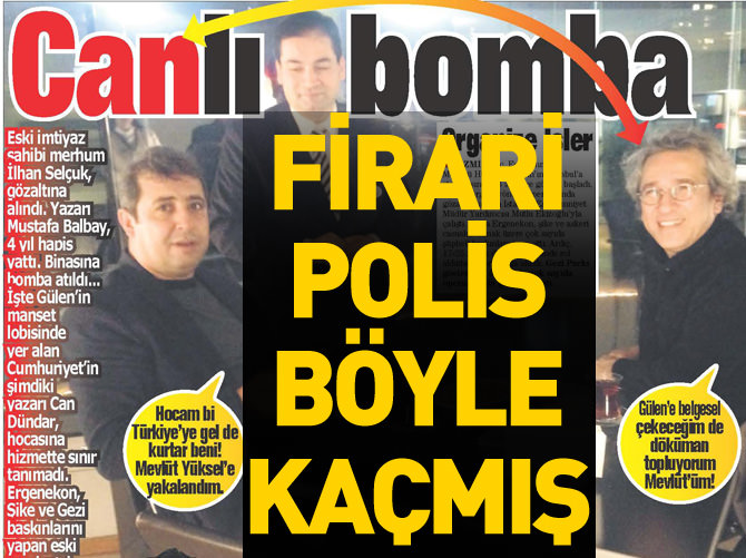 Nazmi Ardıç arka kapıdan kaçmış!