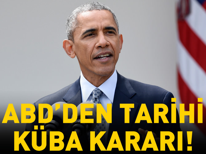 ABD'den tarihi Küba kararı