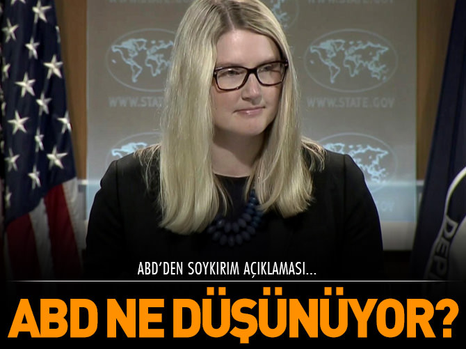 ABD'den 'Soykırım' açıklaması