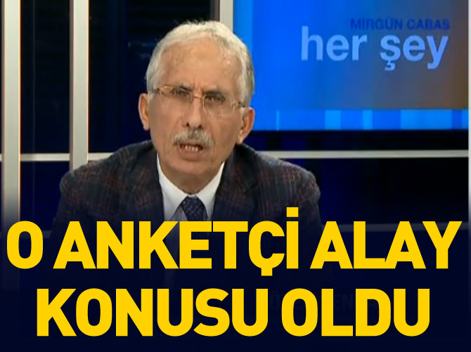 Her seçimde 10 puan yanılan anketçi yine sahnede