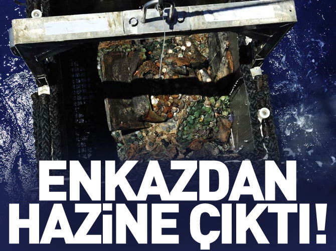 Gemi enkazından hazine çıktı!