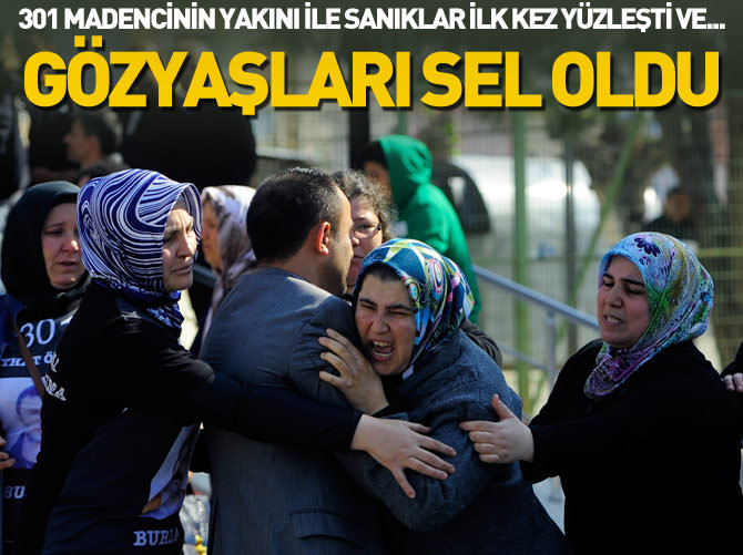 Gözyaşları sel oldu