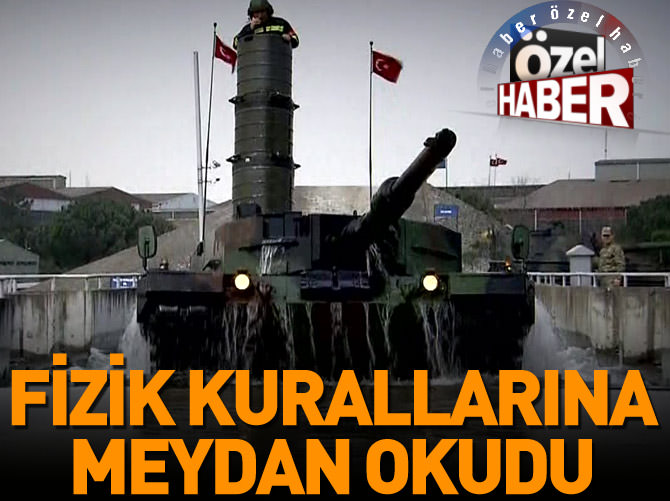 Obüs fizik kurallarına meydan okudu