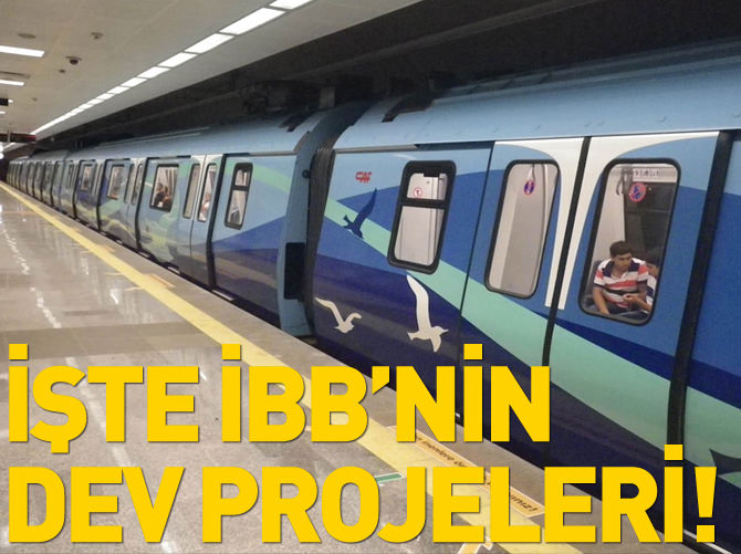 İBB'nin metro projeleri