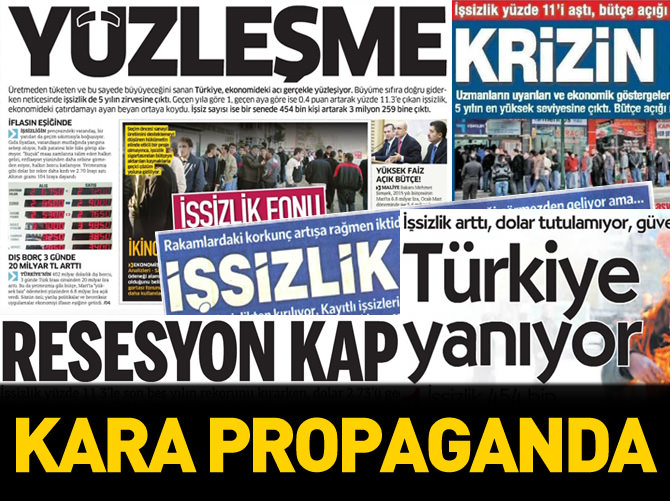 Ekonomi üzerinden kara propaganda