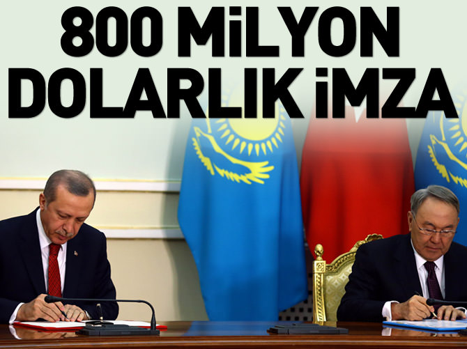800 milyon dolarlık antlaşma!