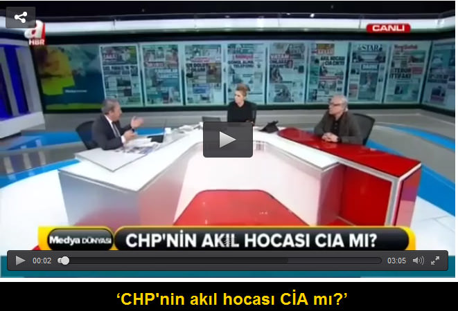 'CHP'nin akıl hocası CIA mı?'
