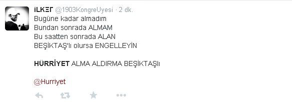 Hürriyet Beşiktaşlı taraftarları çileden çıkardı - 2