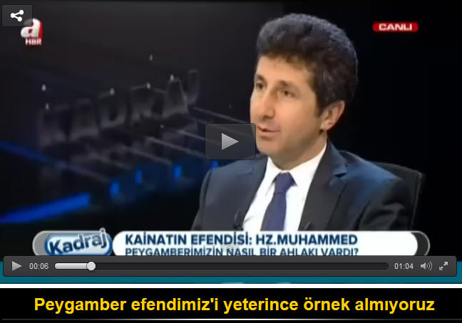 Peygamber Efendimiz'i yeterince örnek almıyoruz