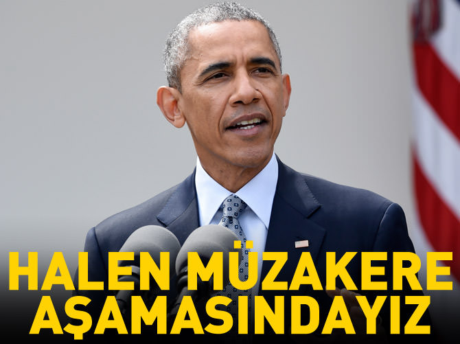 'Halen müzakere aşamasındayız'