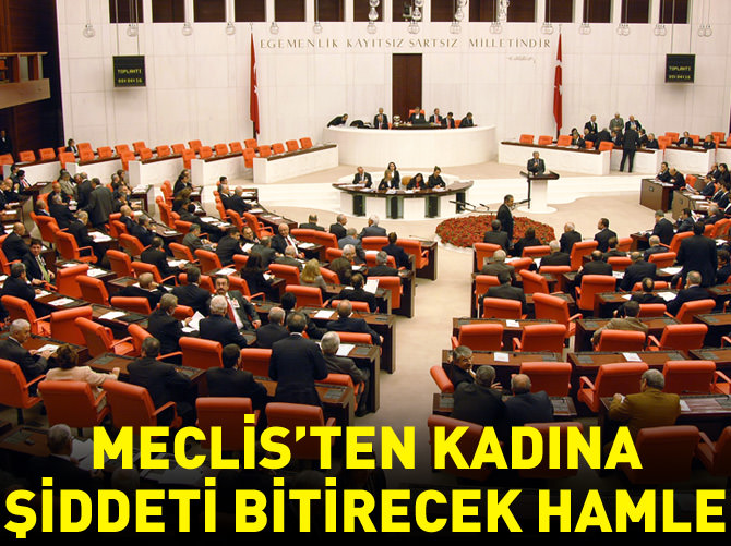 Meclis’ten kadına şiddeti bitirecek hamle