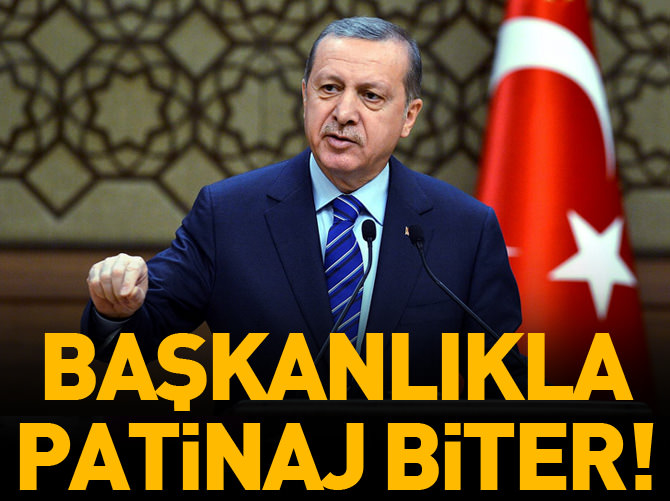 Başkanlıkla patinaj biter
