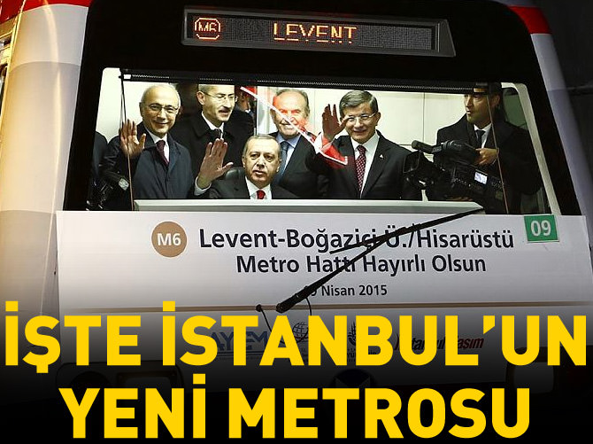 Levent-Hisarüstü metrosu açıldı