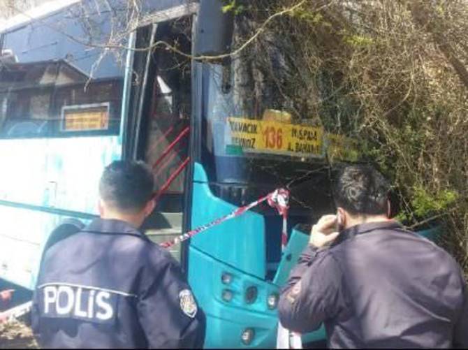 İstanbul'da halk otobüsü dehşeti! 1 ölü