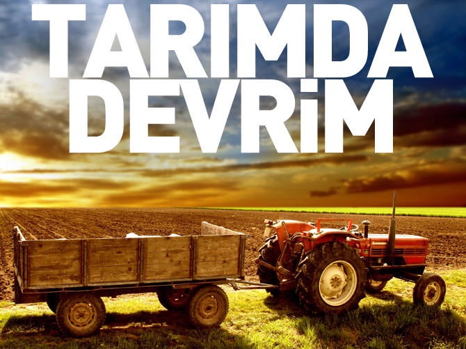 Tarımda ürüne devrim gibi teşvik