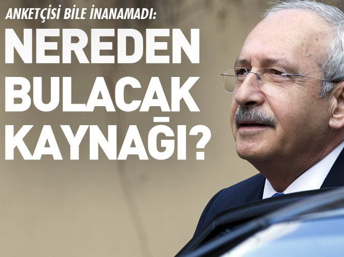 Kılıçdaroğlu'na anketçisi de inanmadı: Nasıl bulacak?
