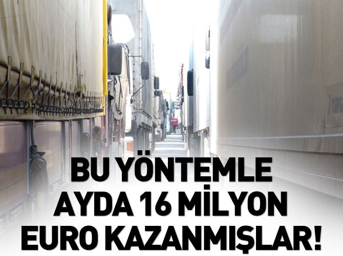 16 milyon euro’luk ‘plaka’ vurgunu!
