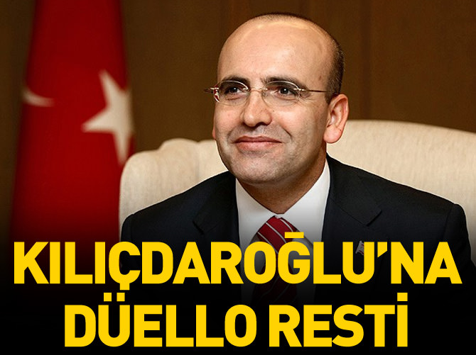 Mehmet Şimşek'ten Kılıçdaroğlu'na hodri meydan