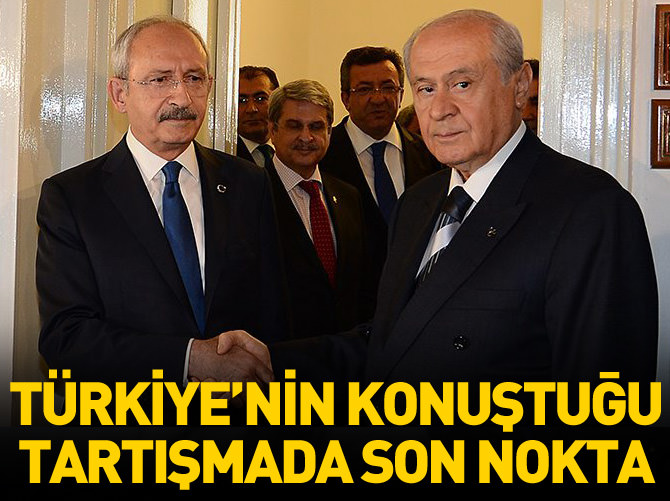 MHP, CHP'ye kapıları kapattı