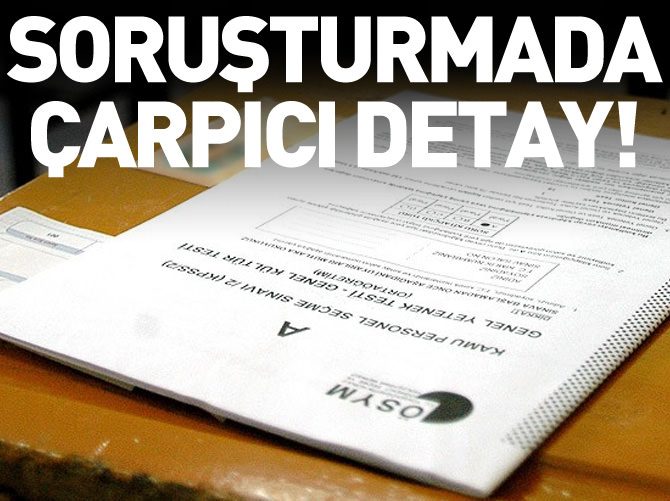 KPSS şüphelileri sınav kitapçıkları incelenerek tespit edilmiş