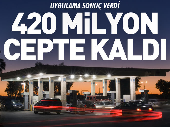 420 milyon cepte kaldı