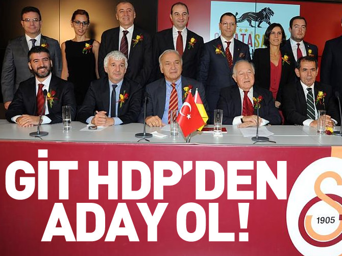 'Git HDP'den aday ol...'