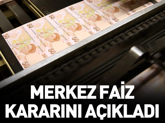 Merkez Bankası'ndan flaş faiz kararı