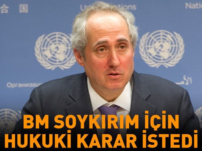 BM 1915 olayları için hukuki karar istedi