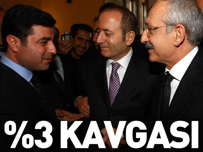 Kılıçdaroğlu ile Demirtaş'ın yüzde 3 kavgası
