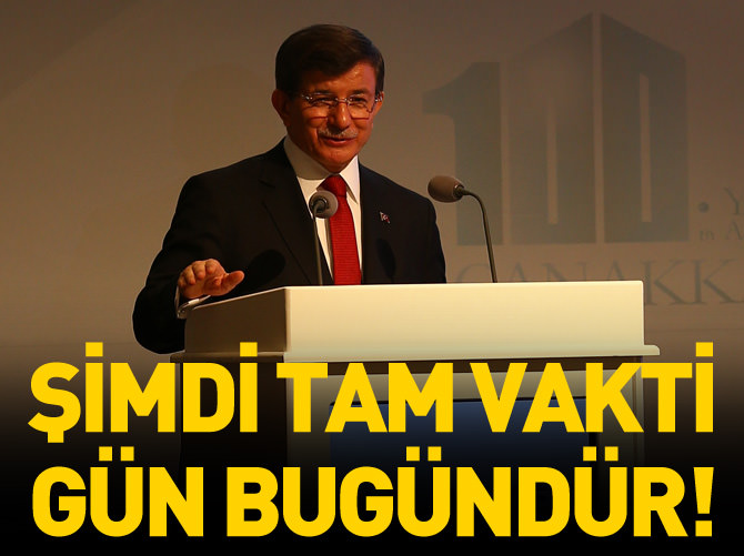 '100 yıl sonra barışı inşa etmenin şimdi tam vaktidir'