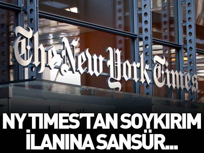 NY Times’tan küstahça hareket!