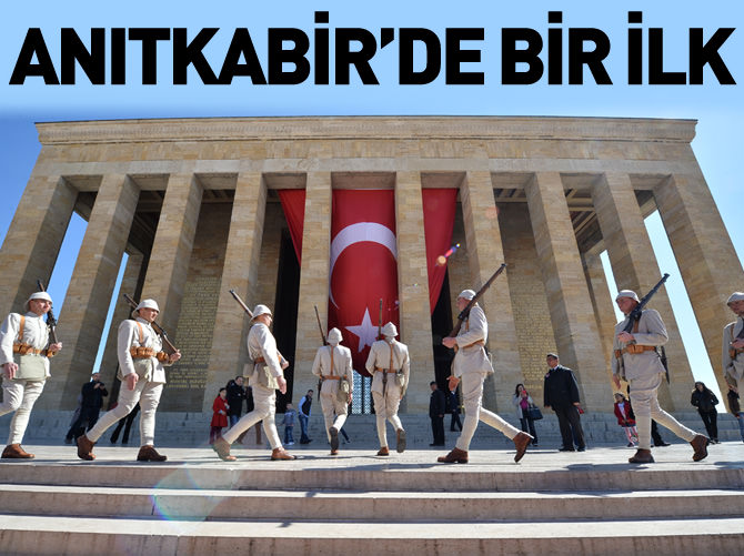 Anıtkabir tarihinde bir ilk