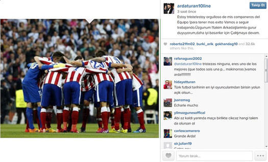 Arda Turan'dan kırmızı kart açıklaması - 1