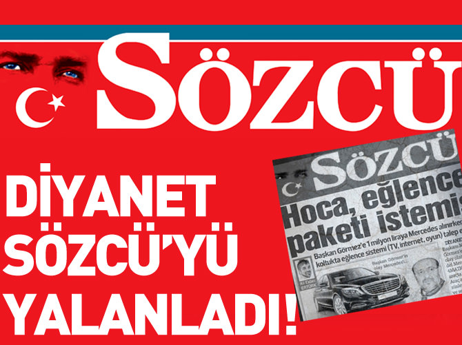 Diyanet’ten Sözcü’ye sert yalanlama