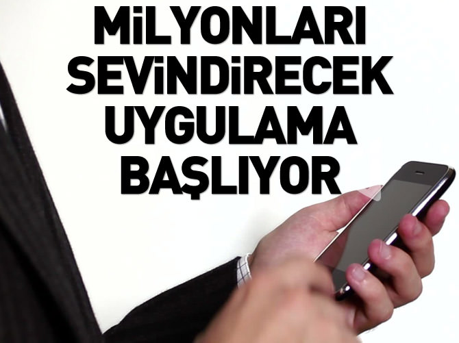 'SMS yasağı' 1 Mayıs'ta başlıyor