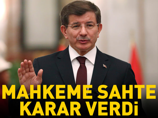 'Mahkeme sahte bir tahliye kararı çıkardı'