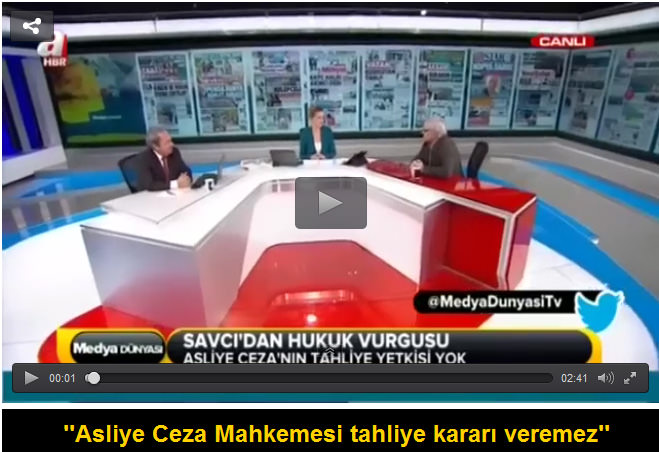 Ali Bayramoğlu: Asliye Ceza Mahkemesi tahliye kararı veremez