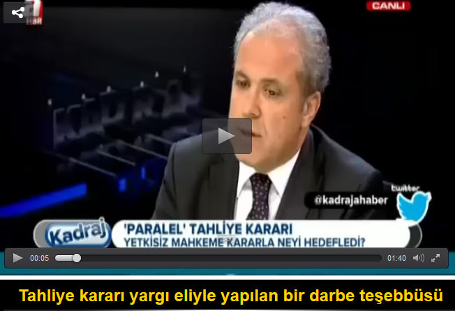 "Tahliye kararı yargı eliyle yapılan bir darbe teşebbüsü"