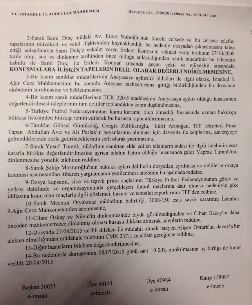 Yenileme kararı verilen Şike Davası'nda 2. duruşma görüldü - 3